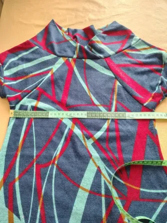 Vestido corto de lanilla Floresta