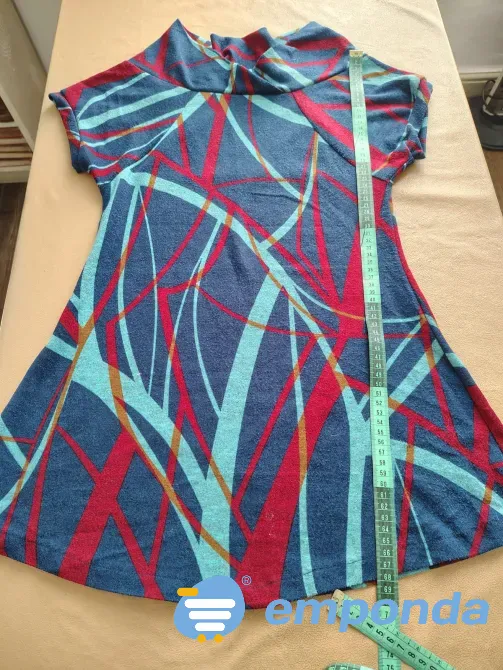 Vestido corto de lanilla Floresta - imagen 3