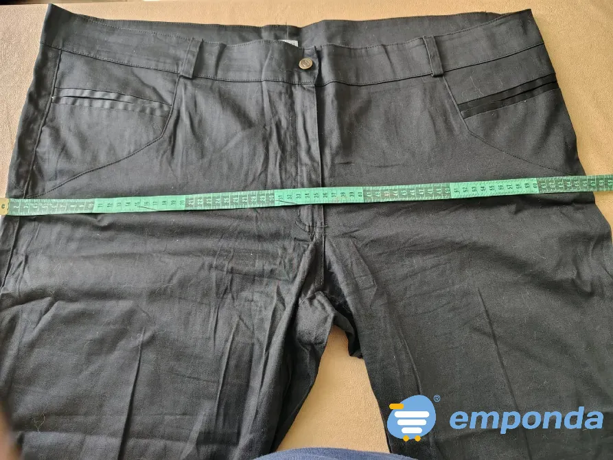 Pantalon recto de gabardina, super amplio Floresta - imagen 6