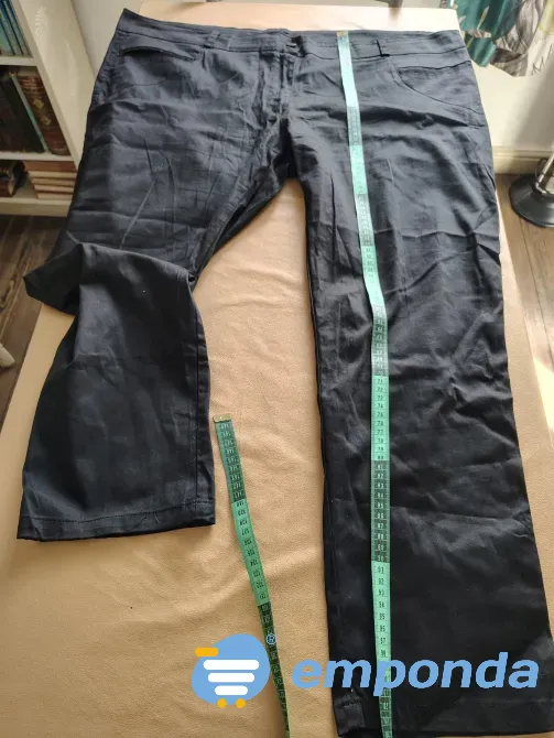 Pantalon recto de gabardina, super amplio Floresta - imagen 5