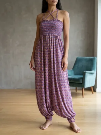 Enterito de babucha gigante tipo pantalon haren Floresta
