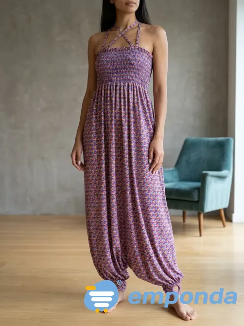 Enterito de babucha gigante tipo pantalon haren Floresta - imagen 1