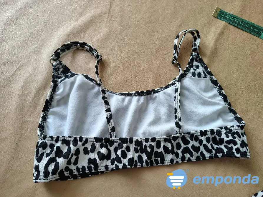 Bikini de dos piezas acebradas Floresta - imagen 2