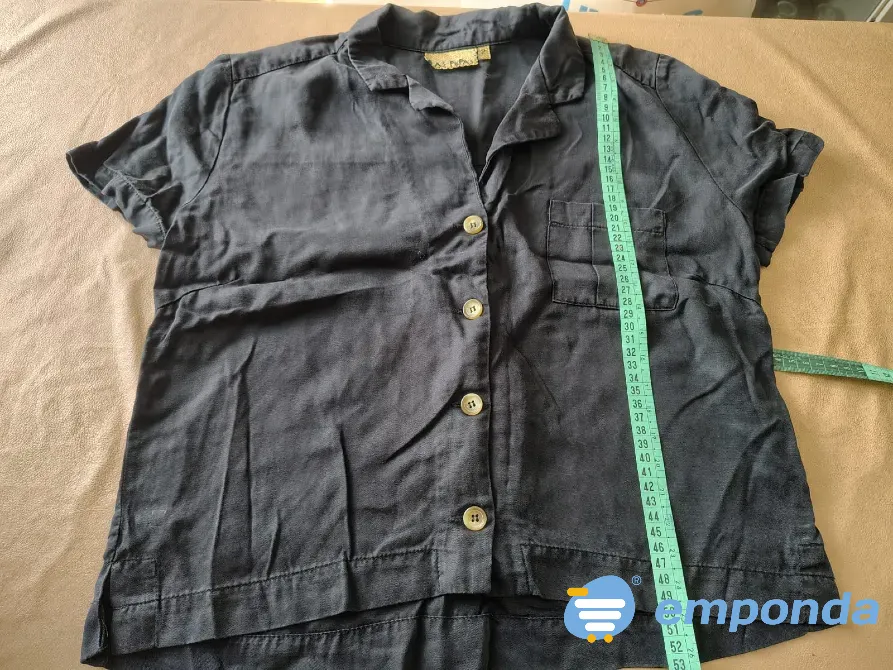 Camisa a la cintura, manga corta Floresta - imagen 3