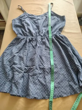 Vestido corto con abertura en espalda, super fresco Floresta