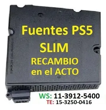 Fuente PS5 slim Boedo