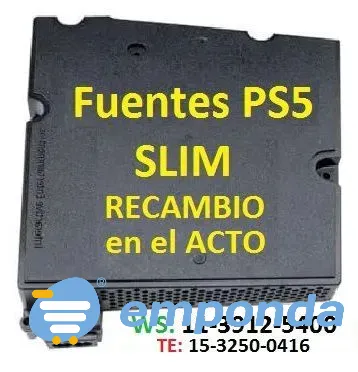 Fuente PS5 slim Boedo - imagen 1